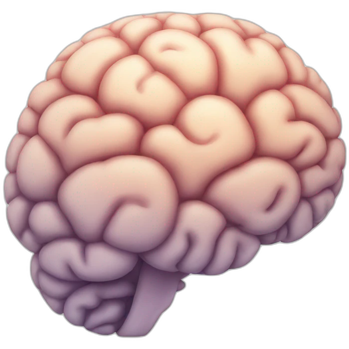 brain resting  emoji