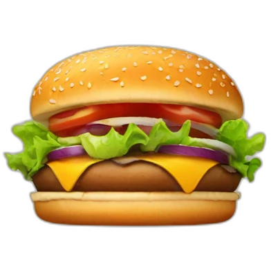 Burger emoji