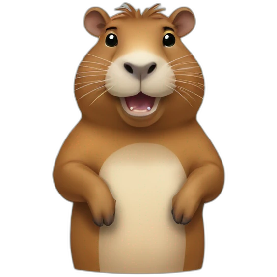 Thumbs up capybara emoji