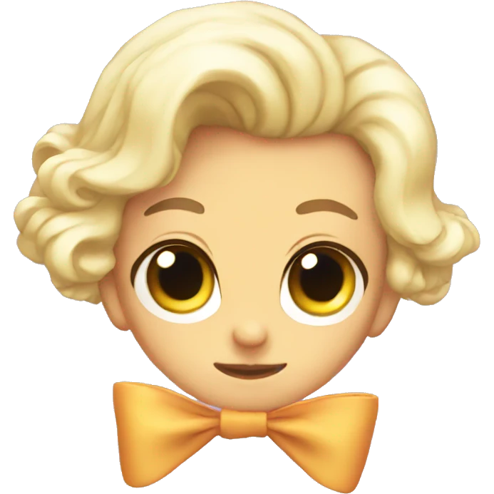 aesthetic bow emoji