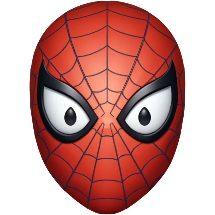 Spaider man face  emoji