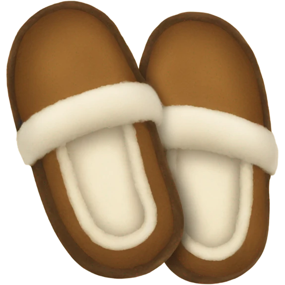 Ugg slipper  emoji