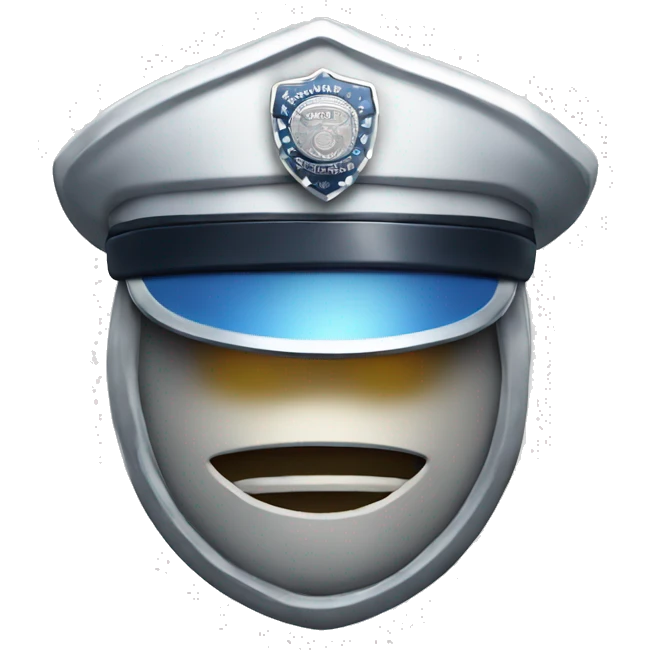 Shiny Police Badge emoji
