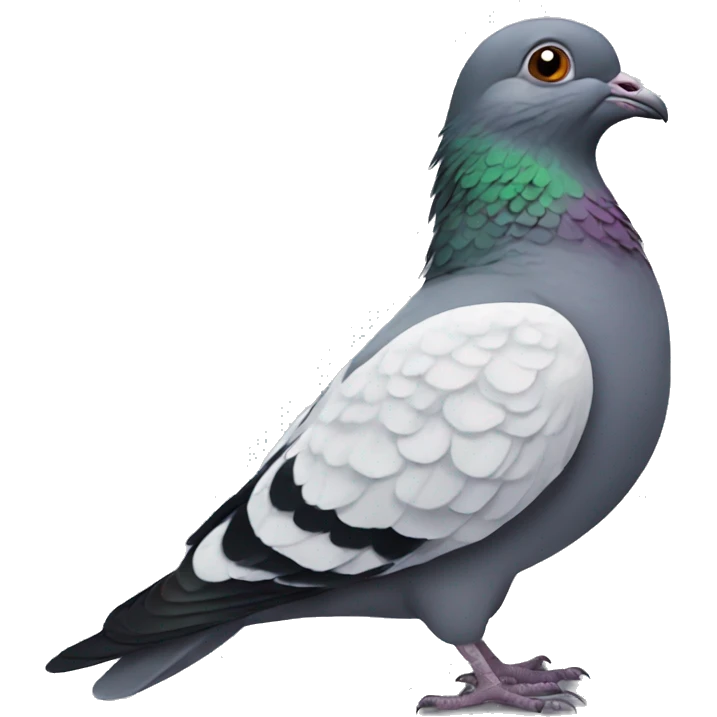 Two pigeons emoji