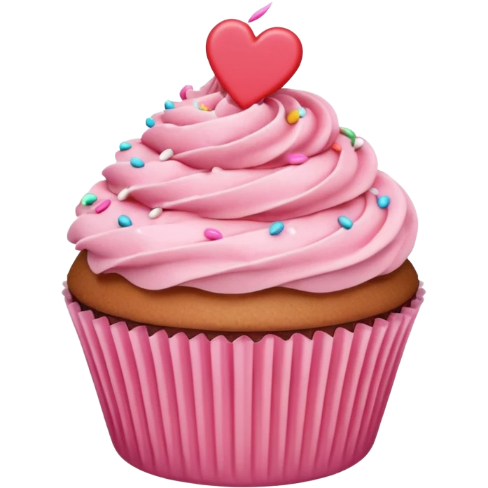 cupcake love cute emoji