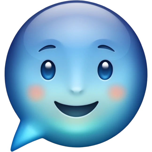 Blue tick emoji