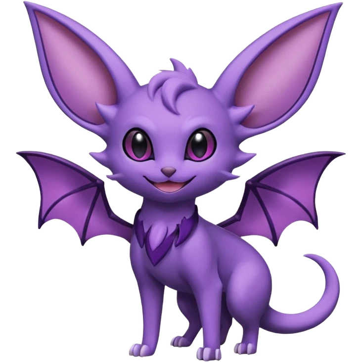 Espeon-Noibat-Fakémon-hybrid-creature (full body)  emoji