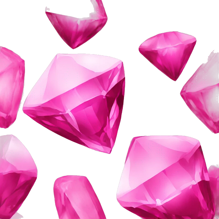 pink tourmaline gem emoji