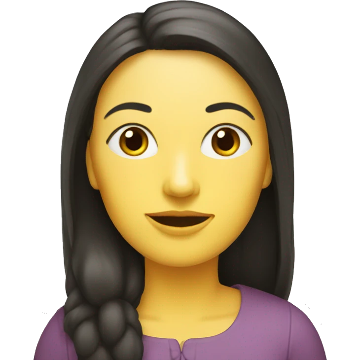 lady from the yellow woodpecker site emoji