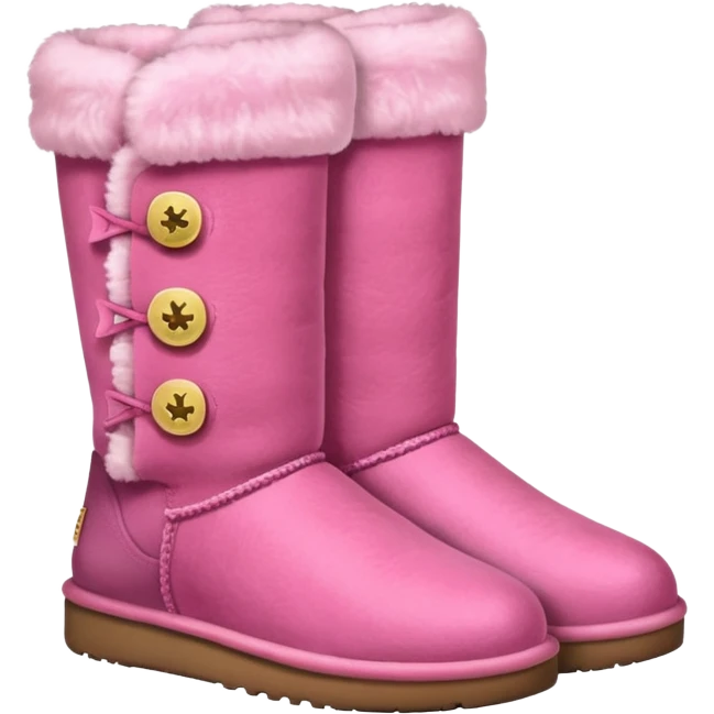 pink ugg emoji