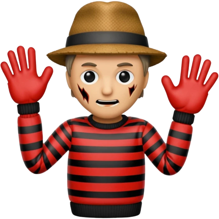 Freddy Kruger emojie emoji