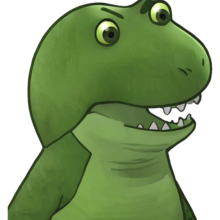 a woman wearing a dinosaur costume emoji