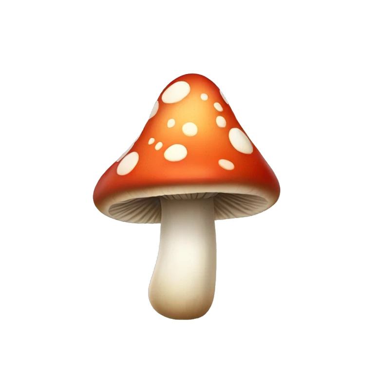 Fairy mushroom emoji