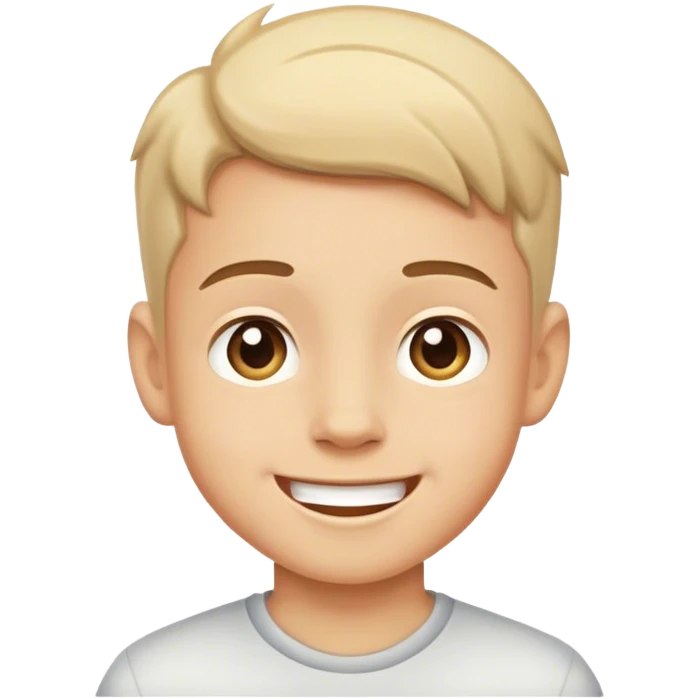 Happy boy emoji