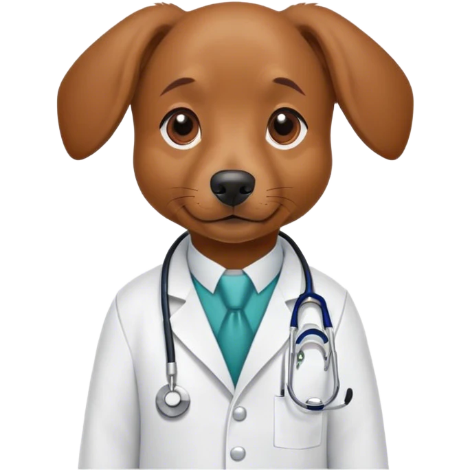 Dog doktor emoji
