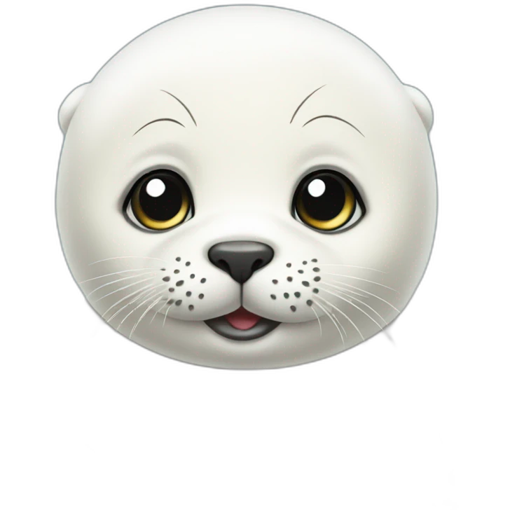 white-baby-seal emoji