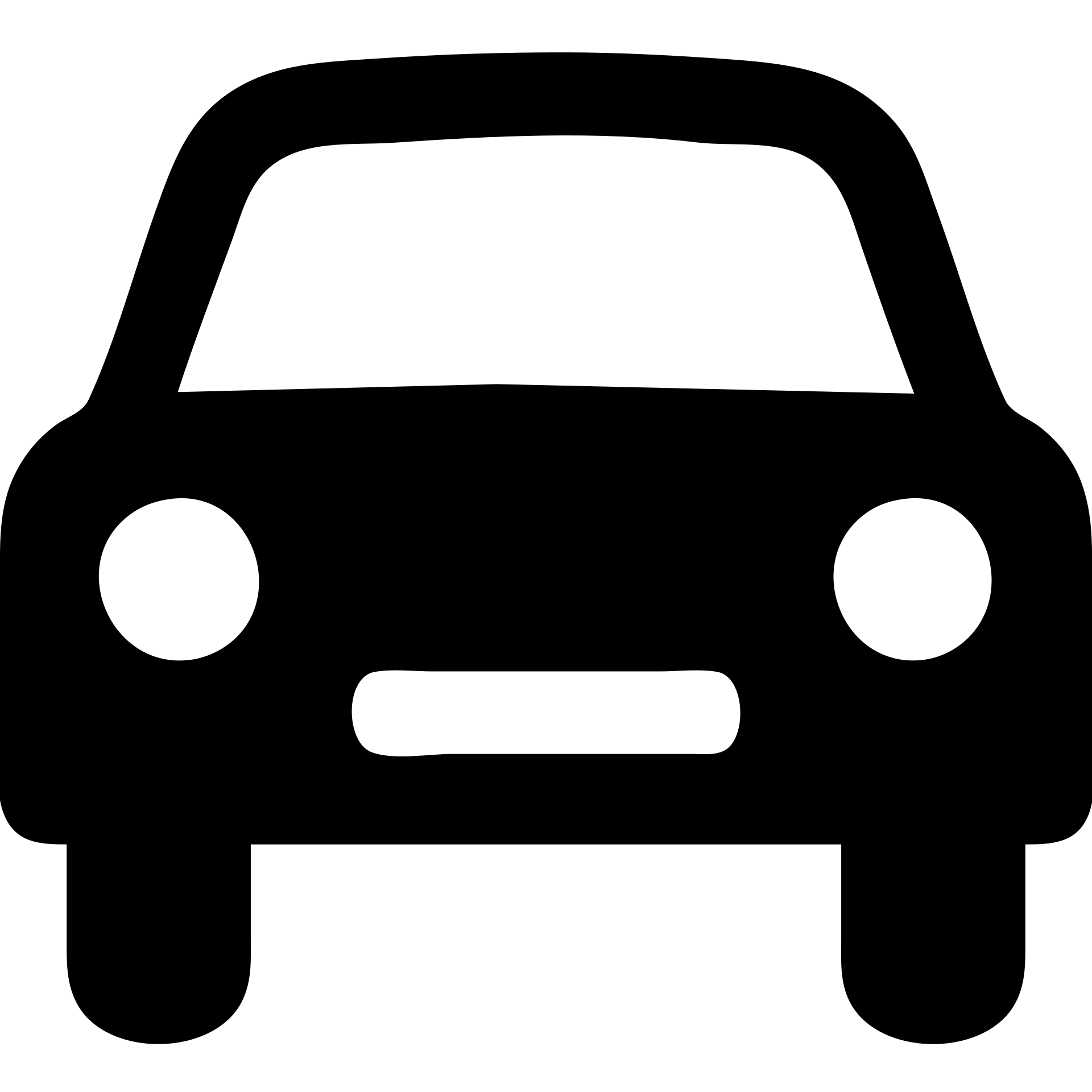 red and blue automobile icon emoji