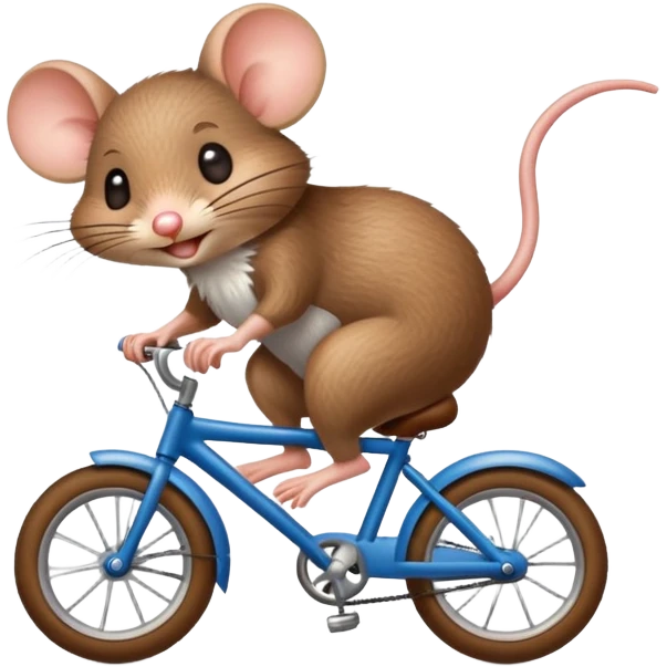mouse on a bike emoji