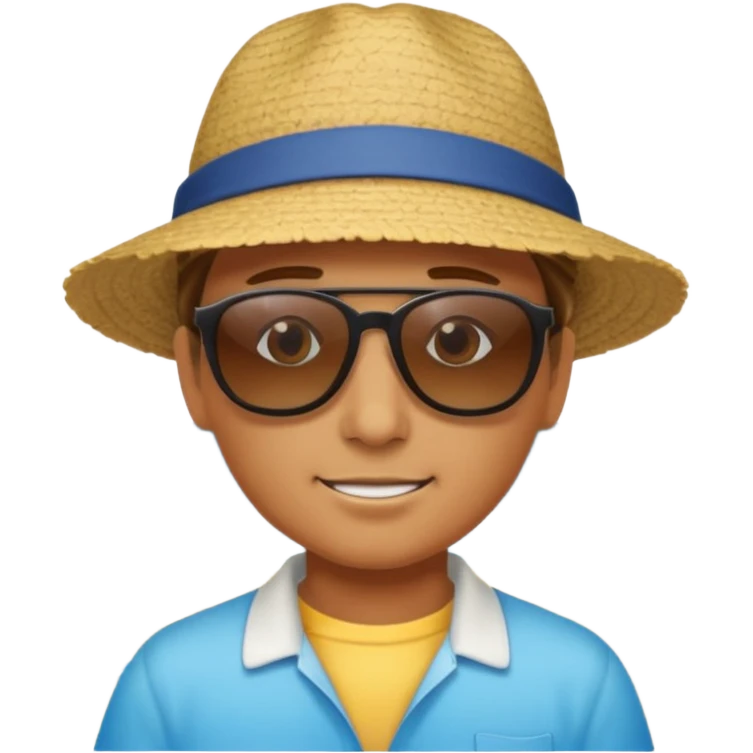summer beach trip emoji