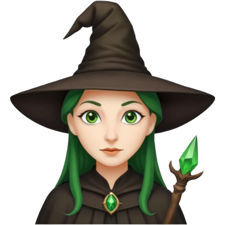 witch with big nose memoji  emoji