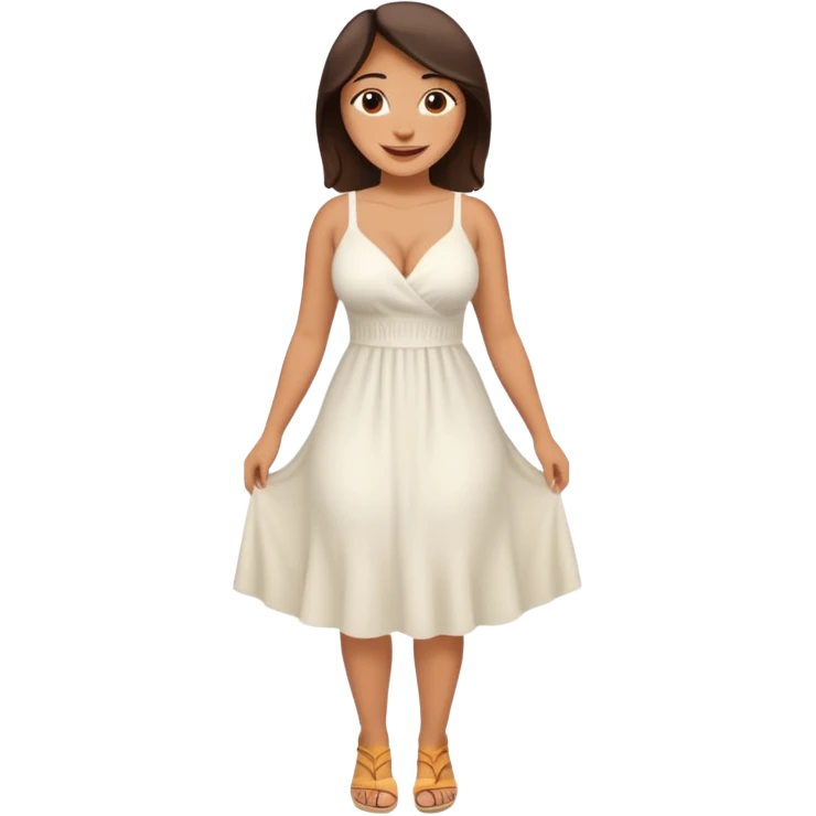 Full body Emoji of big boobs Latina emoji