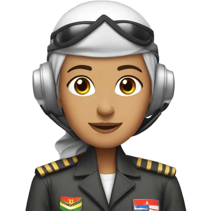 Muslim flying a plane emoji