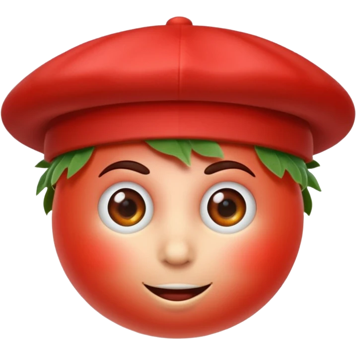 Tomato spy emoji