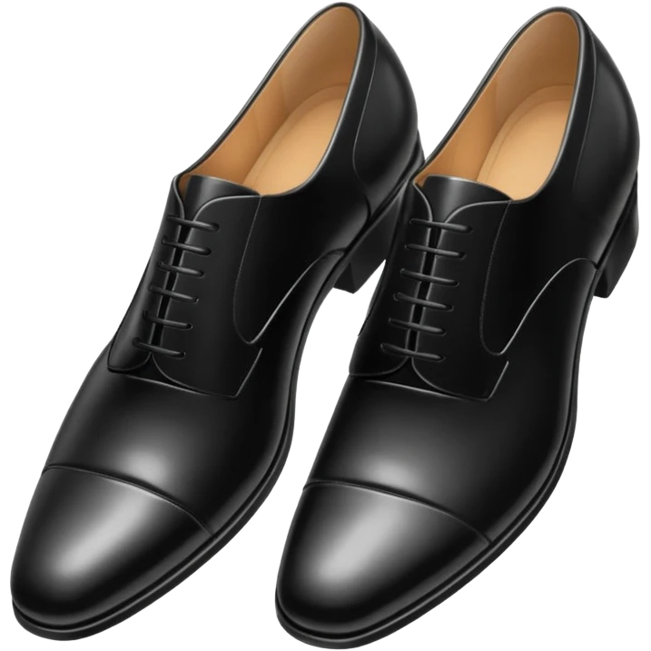 Black suit shoes emoji