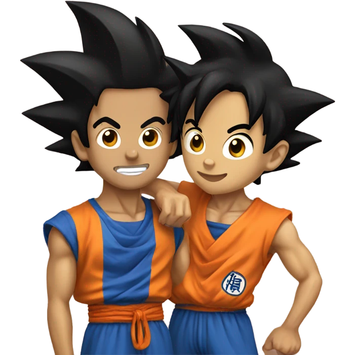 Chi chi and goku emoji