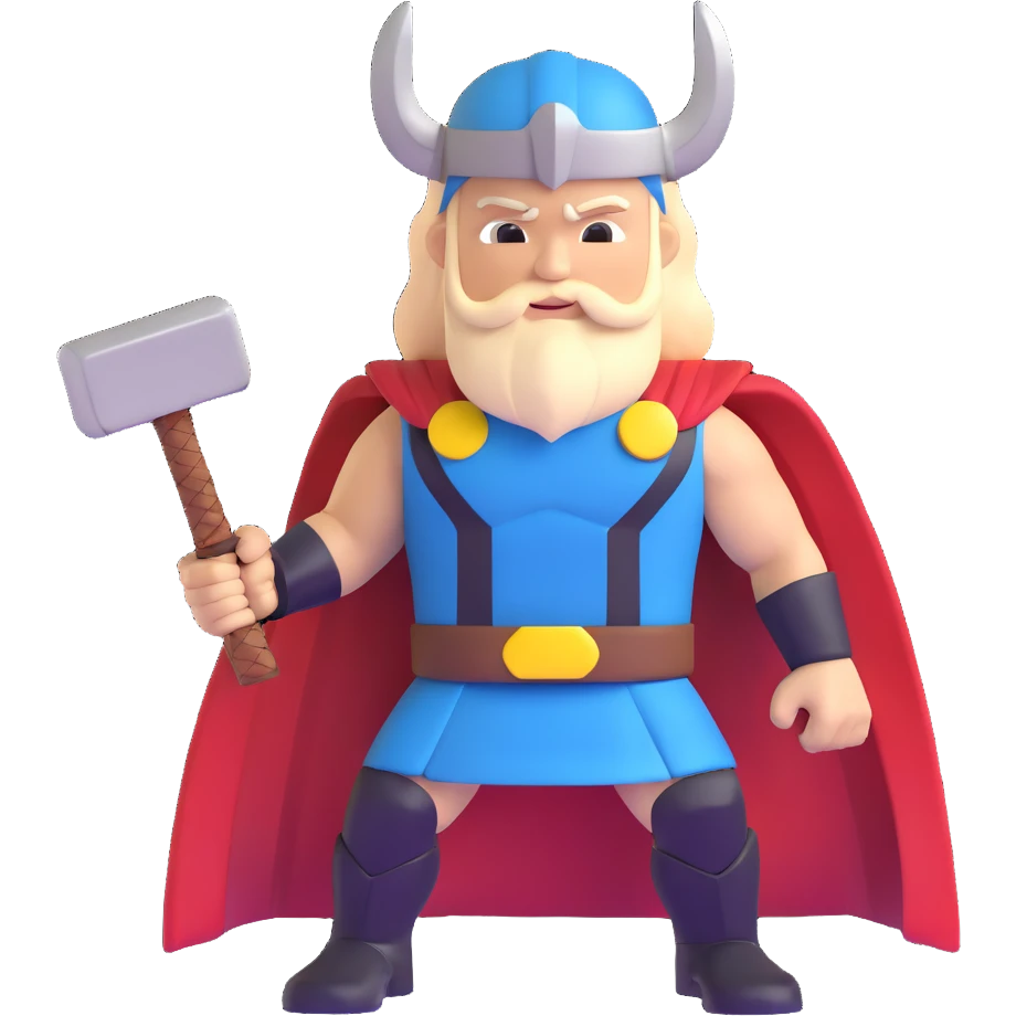 Thor from Marvel emoji