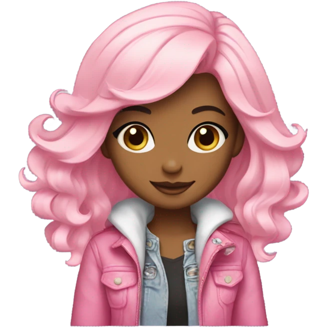 Cute pink it girl stickers  emoji