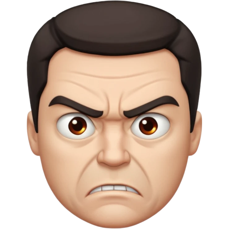 very angry man emoji
