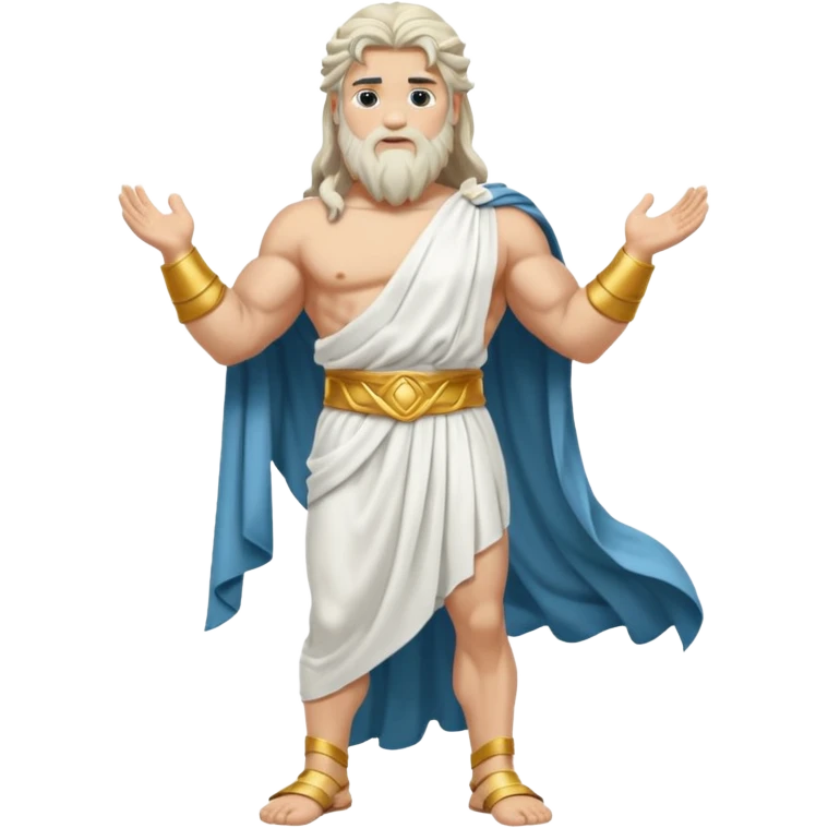 fullbody god zeus emoji