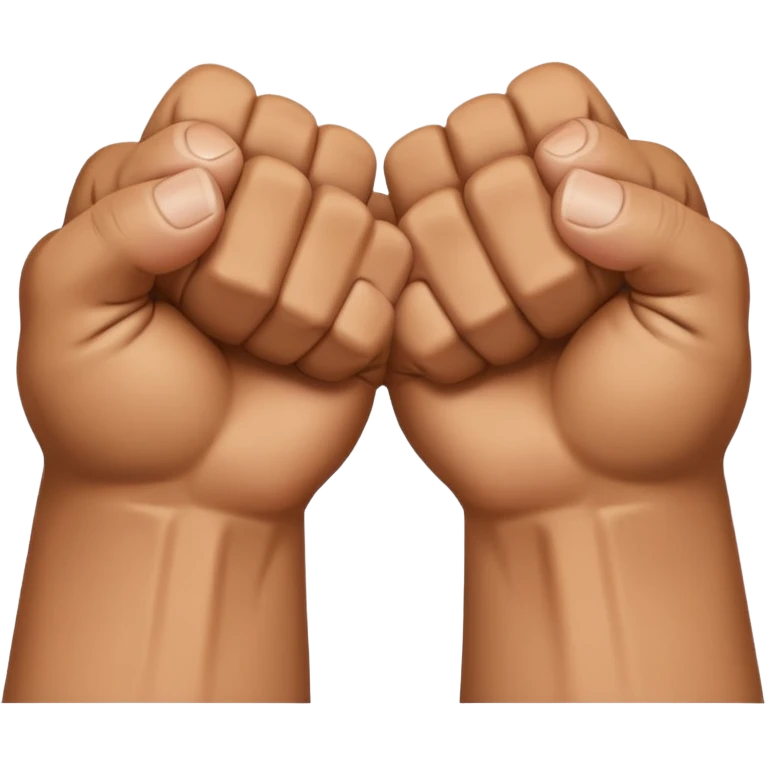 two closed fists emoji
