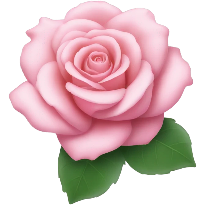 Pink flower that is a rose  emoji