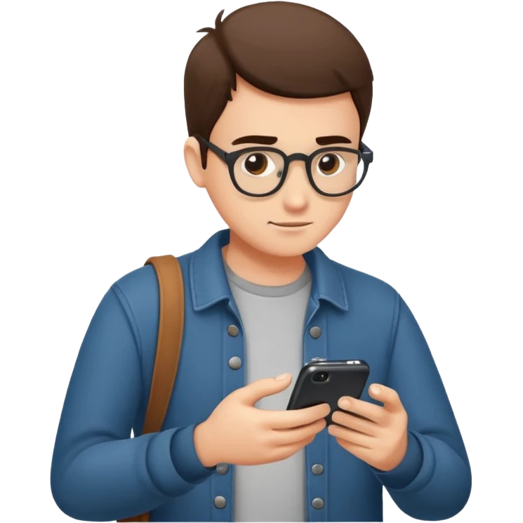 phone scrolling emoji