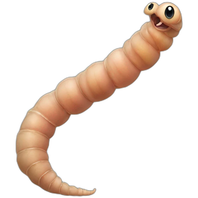 genera of the worm emoji