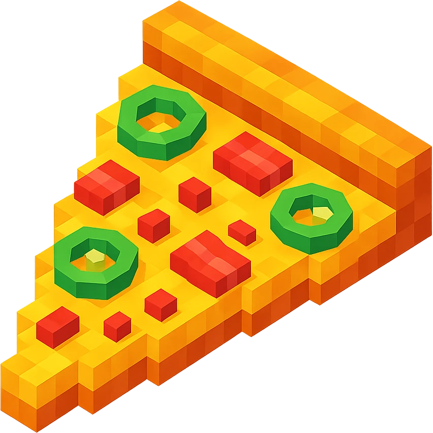 pizza with jalapenos and bacon emoji
