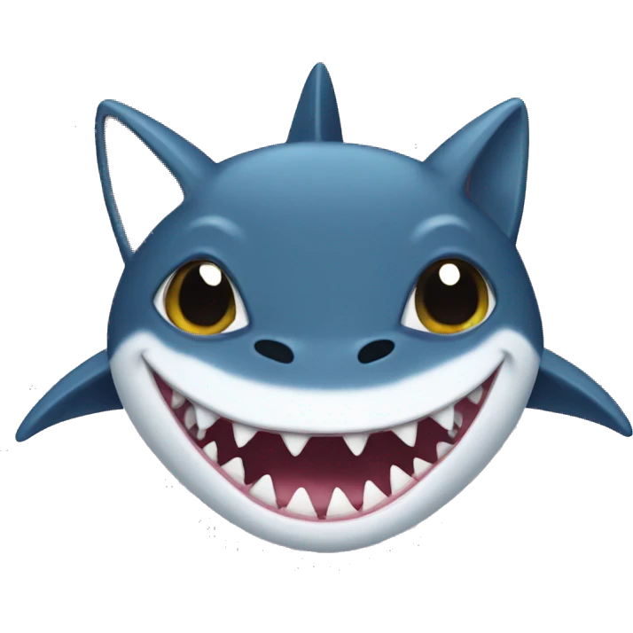 Cat shark emoji