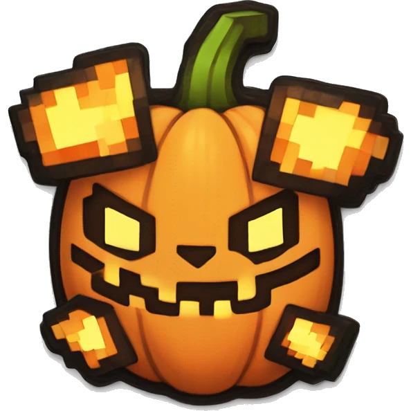 pokemon pumpkin minecraft badge medal future cute emoji