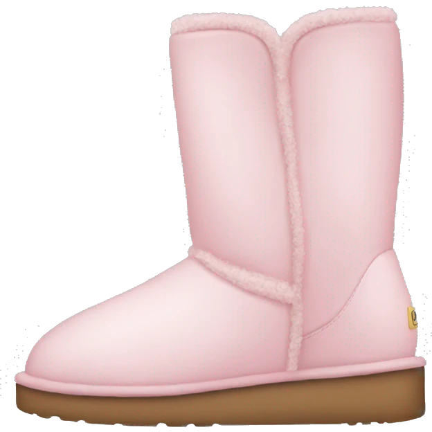 light pink uggs emoji