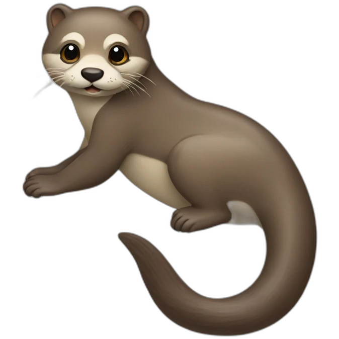 Loutre su chat emoji