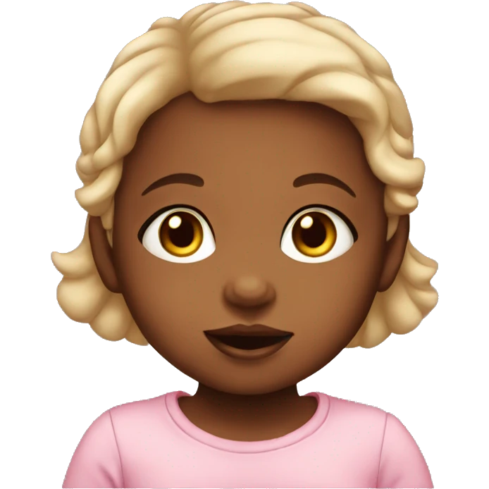 Baby girl  emoji