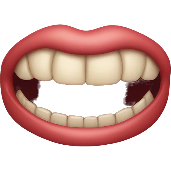 mouth shutup emoji