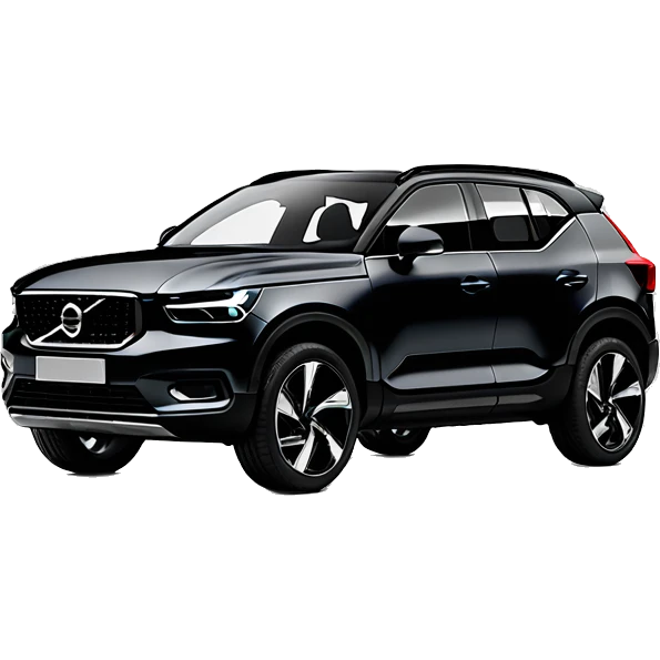 Black Volvo xc40 2024 emoji
