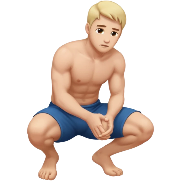 a man who bend the knee emoji