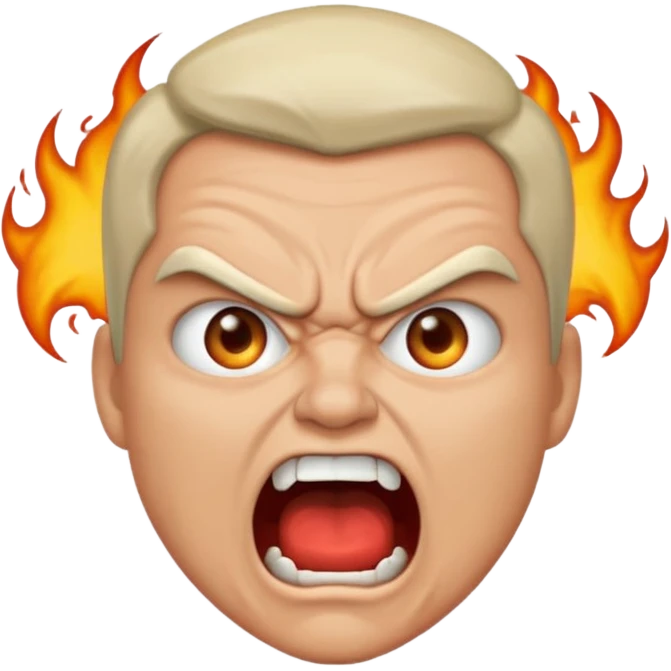 Mad emoji