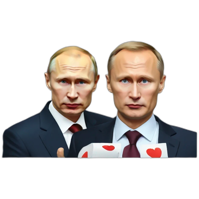 Putin with Navalny emoji