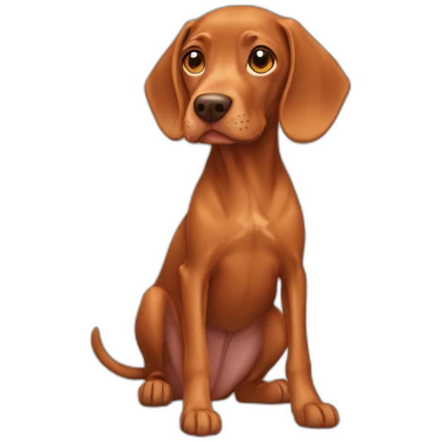 Vizsla dog emoji