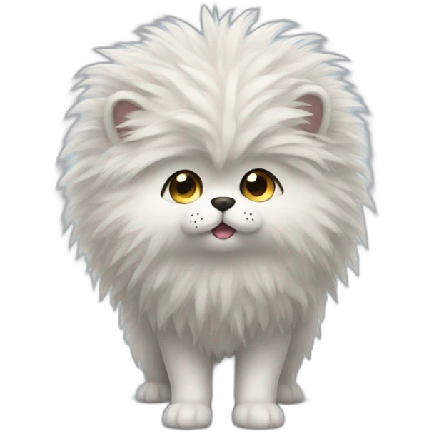 fluffy emoji